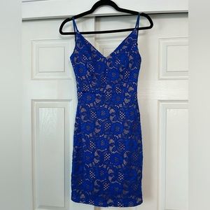 Blue Lace Dress